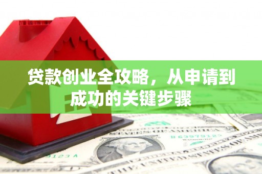 鄄城贷款创业全攻略，从申请到成功的关键步骤