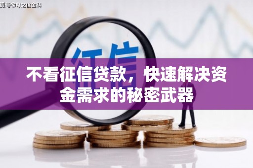 鄄城不看征信贷款，快速解决资金需求的秘密武器