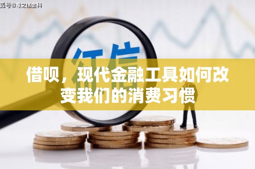 鄄城借呗，现代金融工具如何改变我们的消费习惯