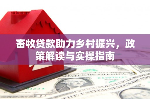 鄄城畜牧贷款助力乡村振兴，政策解读与实操指南