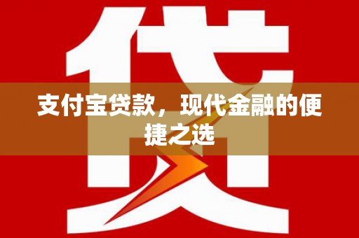 鄄城支付宝贷款，现代金融的便捷之选