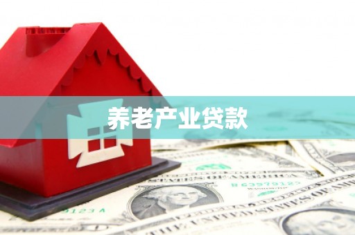 鄄城养老产业贷款